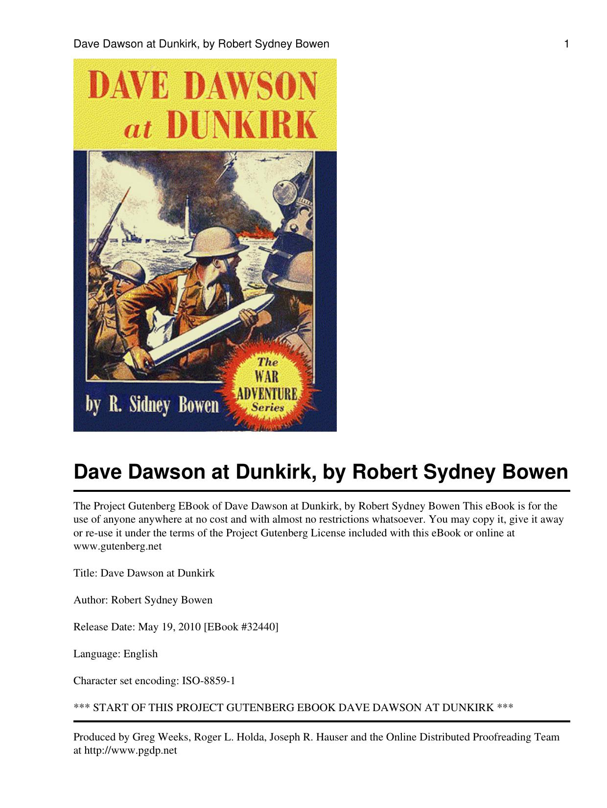 Dave Dawson At Dunkirk